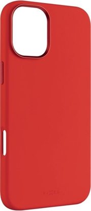 Attēls no Fixed MagFlow | Back cover | Apple | iPhone 16 Plus | Liquid silicon | Red