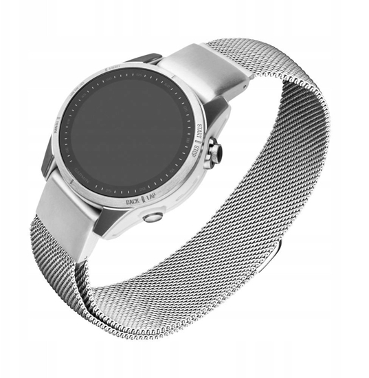 Изображение Fixed QuickFit mesh strap, 20 mm, silver