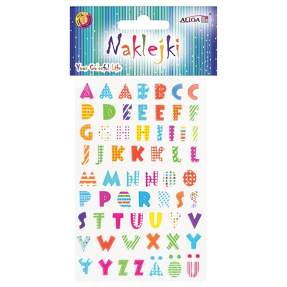 Attēls no Fl. Uzlīmes Krāsainie burti