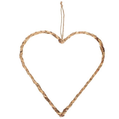 Attēls no Fl.dekors Kapel Vainaga pamatnes sirds 33cm