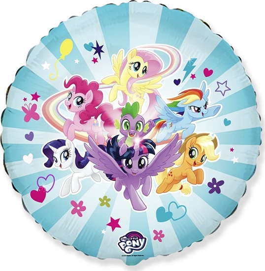 Picture of Flexmetal Balon foliowy 18 cali FX - My little Pony Druyna, pakowany