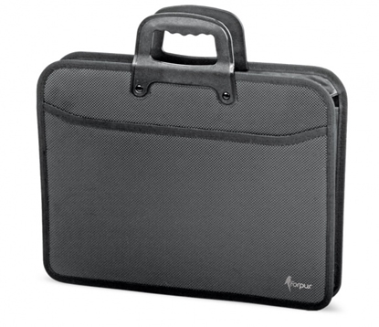 Attēls no Folder-portfolio Forpus, A4, black, 2 compartments 0822-016