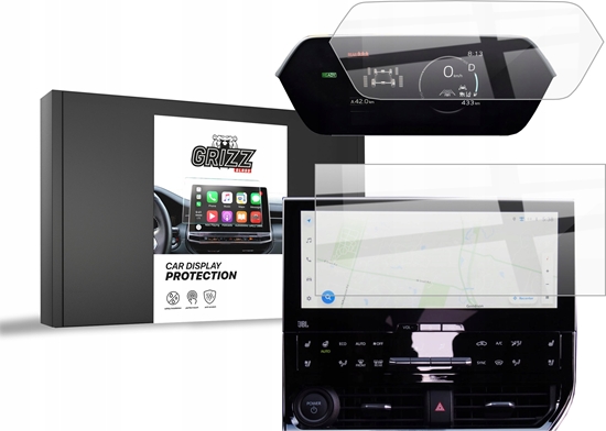 Изображение Folia ceramiczna GrizzGlass CarDisplay Protection do Subaru Solterra EV (2022-2025) [2w1]