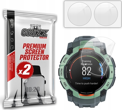 Изображение Folia ceramiczna GrizzGlass CeramicFilm do Garmin Instinct 3 50mm