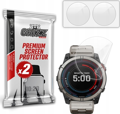 Изображение Folia ceramiczna GrizzGlass CeramicFilm do Garmin quatix 7X 51mm