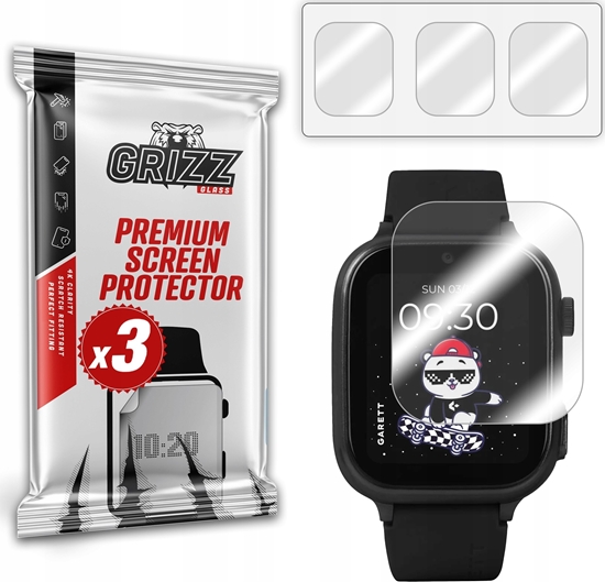 Изображение Folia hydroelowa GrizzGlass Hydrofilm do Garett Kids Cute 2 4G