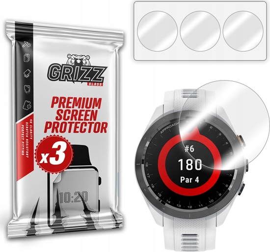 Изображение Folia hydroelowa GrizzGlass Hydrofilm do Garmin Approach S70 42mm