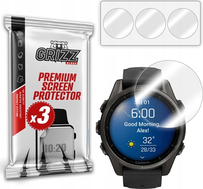 Изображение Folia hydroelowa GrizzGlass Hydrofilm do Garmin Fenix 8 43mm