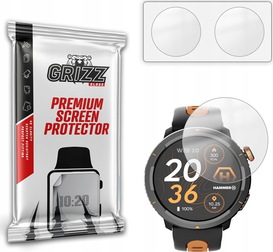 Изображение Folia matowa GrizzGlass PaperScreen do Hammer Watch 2 Lite
