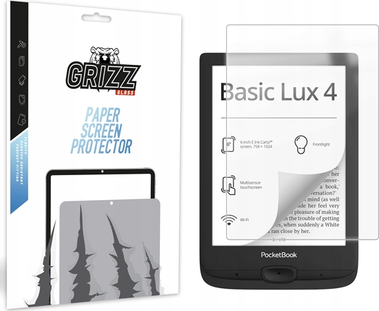 Picture of Folia matowa GrizzGlass PaperScreen do Pocketbook Basic Lux 4