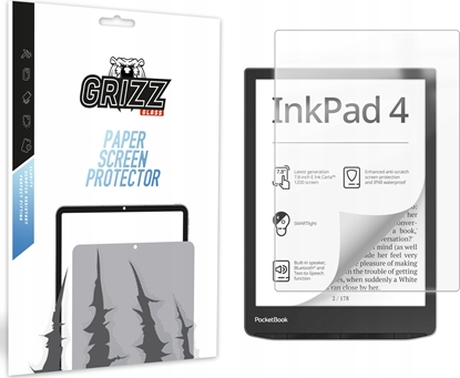Изображение Folia matowa GrizzGlass PaperScreen do Pocketbook InkPad 4