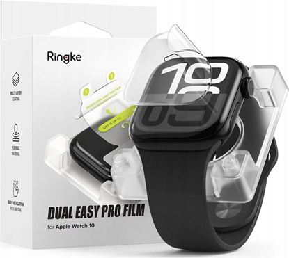 Attēls no Ringke Ringke Dual Easy Pro 2-pack Protective Film for Apple Watch 10 42mm - Transparent