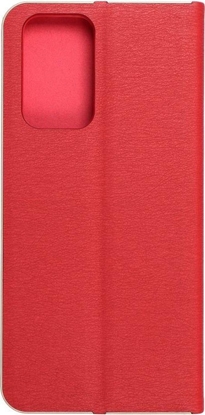 Picture of ForCell Kabura Forcell LUNA Book Gold do XIAOMI Redmi NOTE 10 Pro czerwony