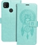 Picture of ForCell Kabura Forcell MEZZO Book do XIAOMI Redmi 9C / 9C NFC apacz snów zielony