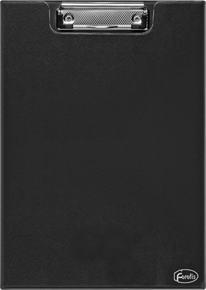 Picture of Forofis Klip board z metalowym klipsem A4 FOROFIS zamykany 91243 czarna PVC