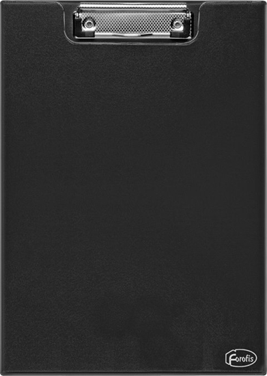 Picture of Forofis Klip board z metalowym klipsem A4 FOROFIS zamykany 91243 czarna PVC