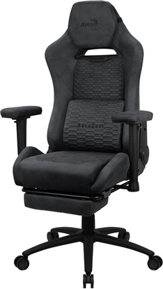 Picture of Fotel Aerocool gamingowy Royal AeroSuede Slate Grey (AEROROYAL-SLATE-GREY)