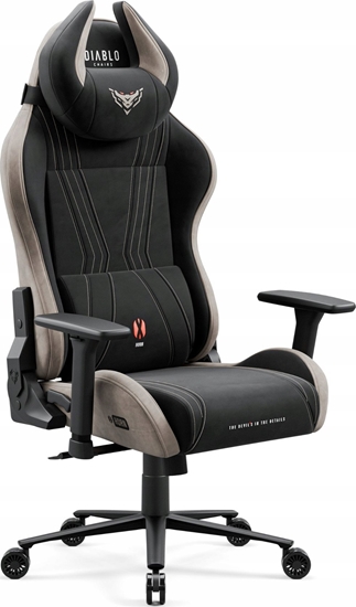 Picture of Fotel Diablo Chairs X-Horn 2.0 Normal Size Camel Black