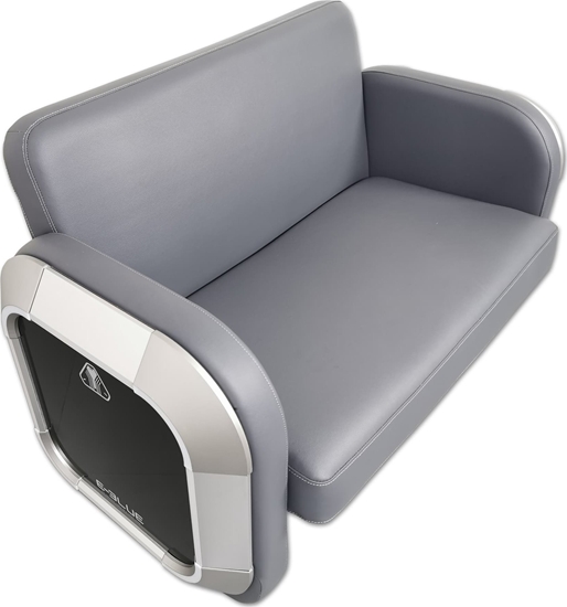 Picture of Fotel E-Blue Dla gracza 2 osobowa EEC346-21, szara, EOL