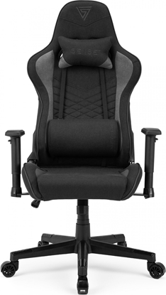 Изображение Fotel SENSE7 Spellcaster materiaowy czarno-szary