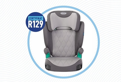 Picture of Fotelik samochodowy Graco Graco Affix i-Size - fotelik automobilinis 100-150 cm | Iron