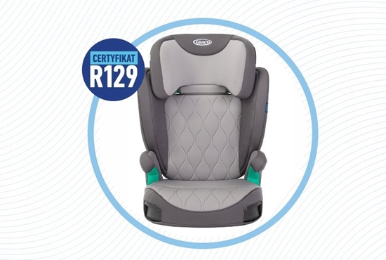 Изображение Fotelik samochodowy Graco Graco Affix i-Size - fotelik automobilinis 100-150 cm | Iron