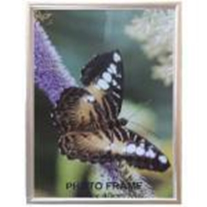 Изображение Fotorāmis 30x40cm plastikāta,  sudraba krāsa