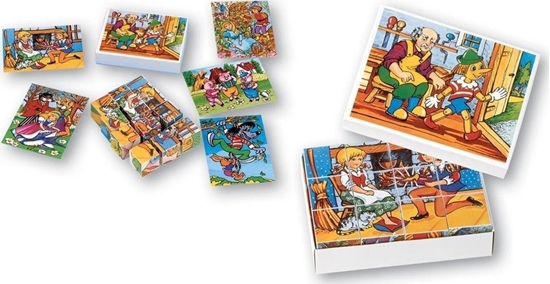 Picture of FPHU MAREK Ukadanka obrazkowa klockowa w pud. M01