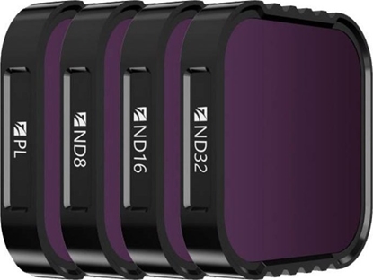 Изображение Freewell Zestaw 4 filtrów Freewell 4K Standard Day do GoPro HERO11/HERO10/HERO9 (czarny)