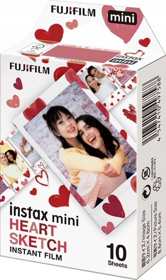 Picture of Fujifilm instax mini Film Heart Sketch