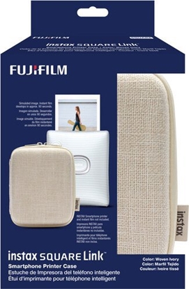 Attēls no Fujifilm instax Square Link Printer Case woven ivory