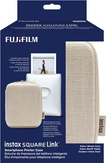 Picture of Fujifilm instax Square Link Printer Case woven ivory