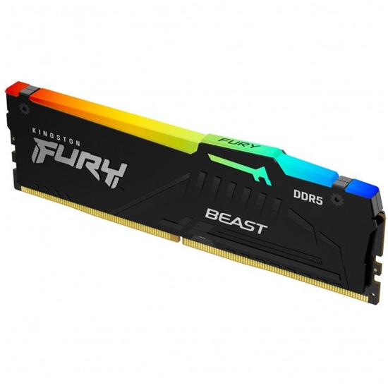 Изображение Fury Beast RGB Black 32GB DDR5 6000MHZ DIMM KF560C30BBEA-32