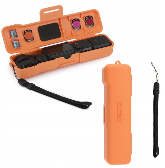 Изображение Futera Case Pokrowiec Osona Walizka Etui Do Dji Osmo Pocket 3 + Akcesoria / Op3-k981-c / Pomaraczowy