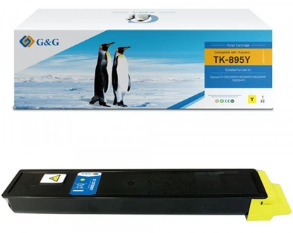 Picture of G&G kompatybilny toner z Kyocera TK895Y, NT-CKTK895Y, yellow, 6000s