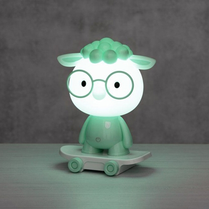 Picture of G.lampa 3W Jērs ar skrituļdēli zaļa USB