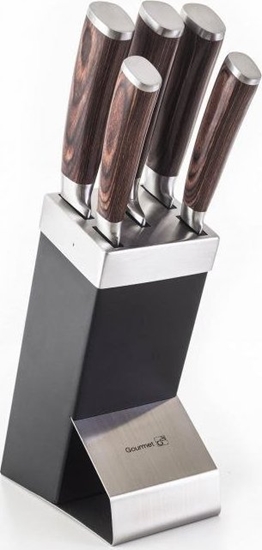 Изображение G21 Zestaw noy G21 Gourmet Dynamic - 5 szt. + Blok ze stali nie