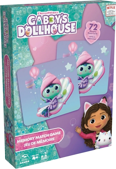 Picture of Gabby´s Dollhouse memo w/72 cards