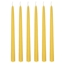 Attēls no Galda svece Antique dzeltena 2.2x28cm 7h 6gab.