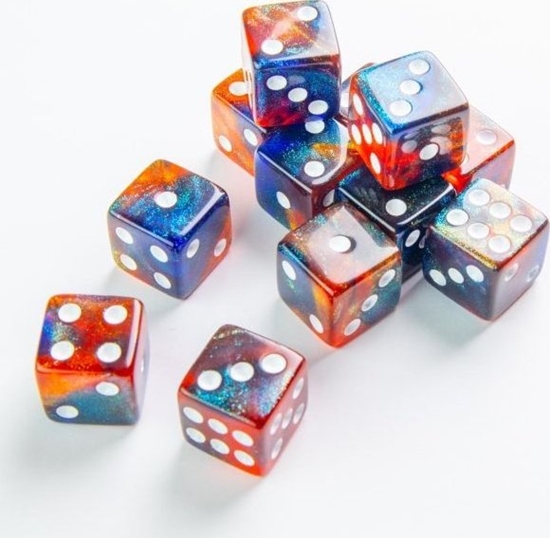 Picture of Gamegenic Gamegenic: Galaxy Series - D6 Dice Set (16 mm) - Mars