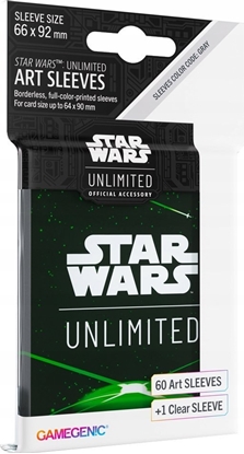Picture of Gamegenic Gamegenic: Star Wars Unlimited - Art Sleeves - Card Back Green