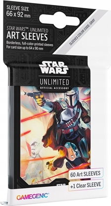 Picture of Gamegenic Gamegenic: Star Wars Unlimited - Art Sleeves - Mandalorian