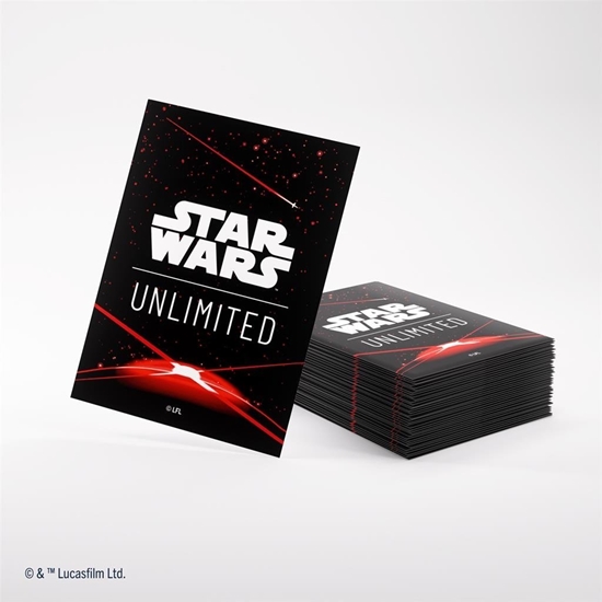 Picture of Gamegenic Gamegenic: Star Wars Unlimited - Art Sleeves - Space Red