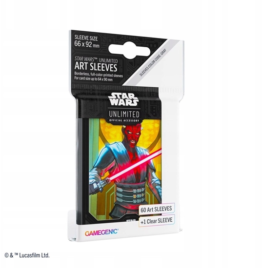 Picture of Gamegenic: Star Wars Unlimited - Art Sleeves - Darth Maul