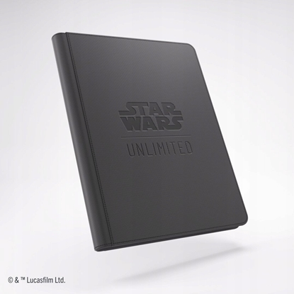 Picture of Gamegenic: Star Wars Unlimited Card Game - Zip-Up Album 18-Pocket - Black