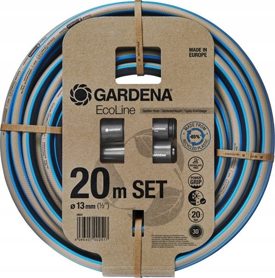 Picture of Gardena EcoLine Hose     13 mm 1/2  20m with System parts