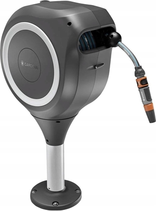 Picture of Gardena Terrace Hose Box RollUp M (white) 20 m