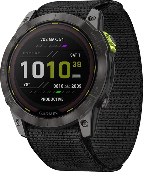 Picture of Garmin Enduro 2 Sapphire Solar DLC Titan black/slate grey