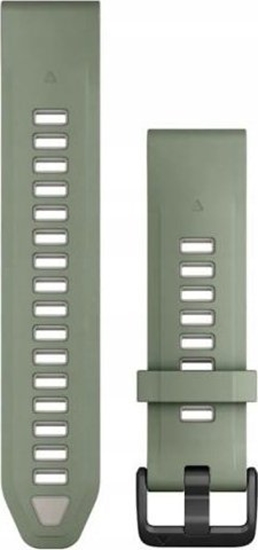 Изображение Garmin Garmin QuickFit-Armband 20 mm Silikon Weidengrün/Nebelgrau