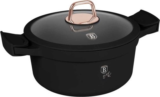 Изображение GARNEK TYTANOWY 24cm BERLINGER HAUS BH-1457 BLACK ROSE